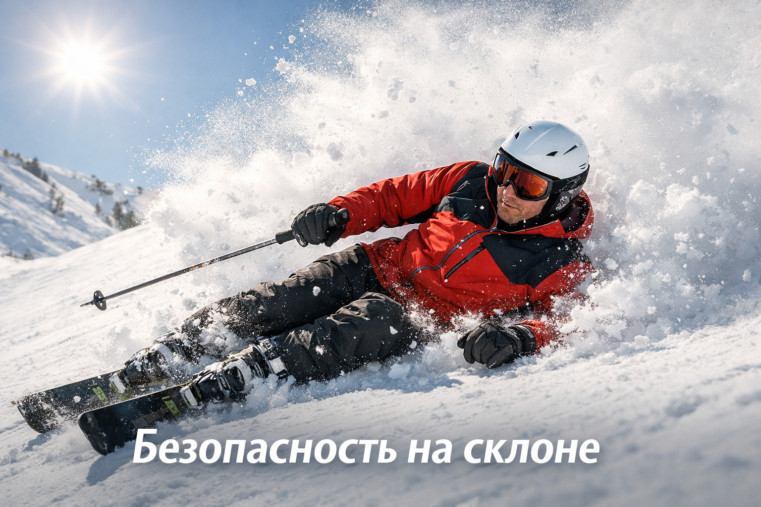 Как правильно падать на горных лыжах: Техника 2026