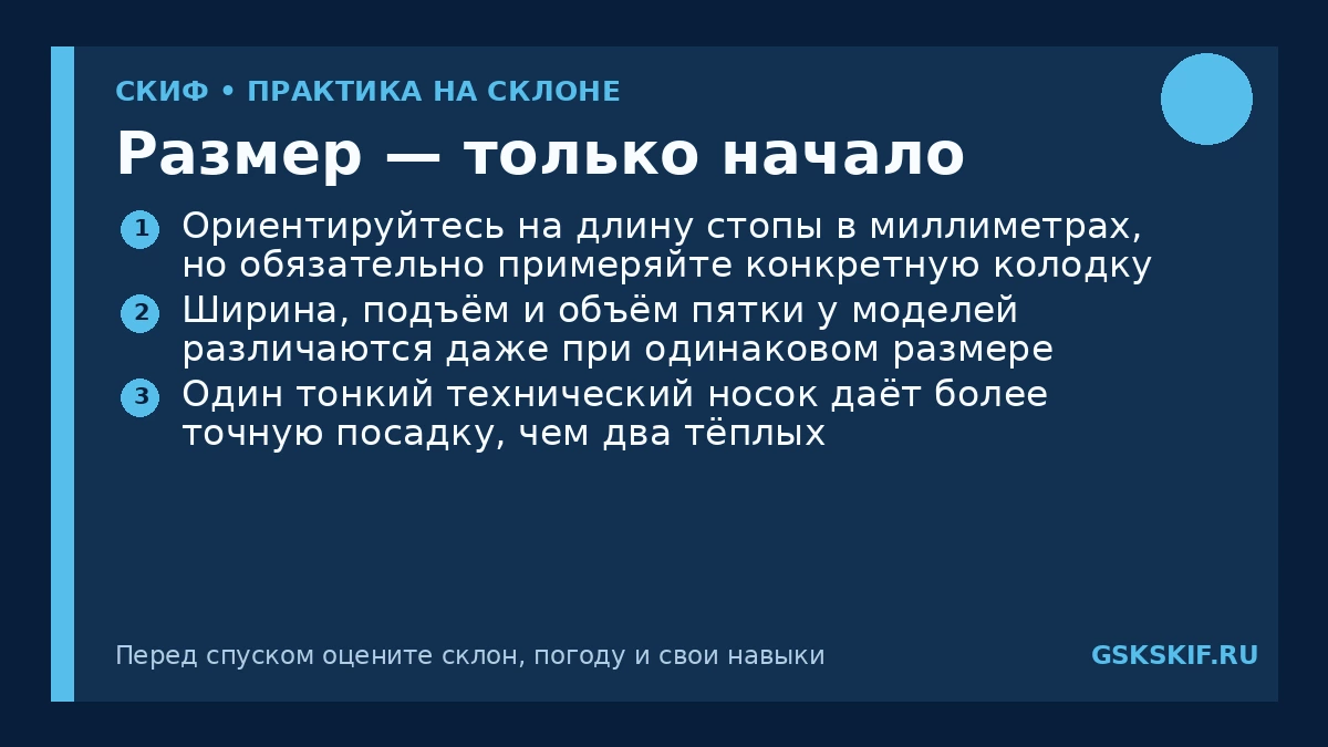 Размер — только начало — инфографика СКИФ
